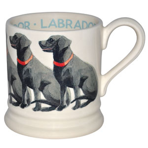 Emma Bridgewater Half Pint Black Labrador Mug