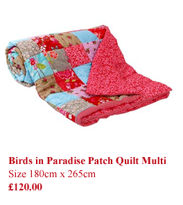 Pip Studio Birds in Paradise Multicoloured Quilt