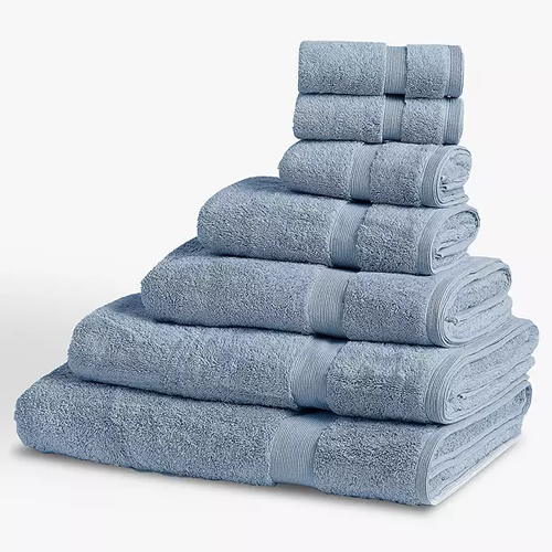 . Egyptian Cotton Face Cloth (Set of 2), Pacific Blue, Guest, Hand, Bath Towels, Bath Sheet
