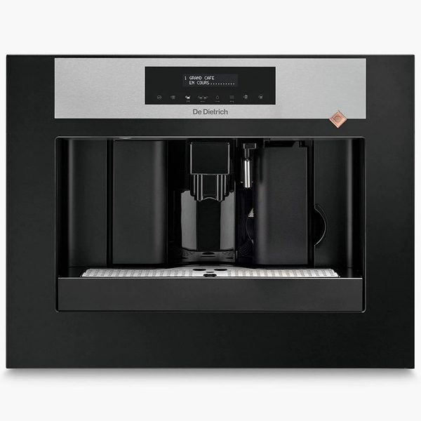 De Dietrich DKD7400X Bulit-In Coffee Machine, Platinum Silver
